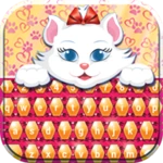 cute girly keyboard themes android application logo